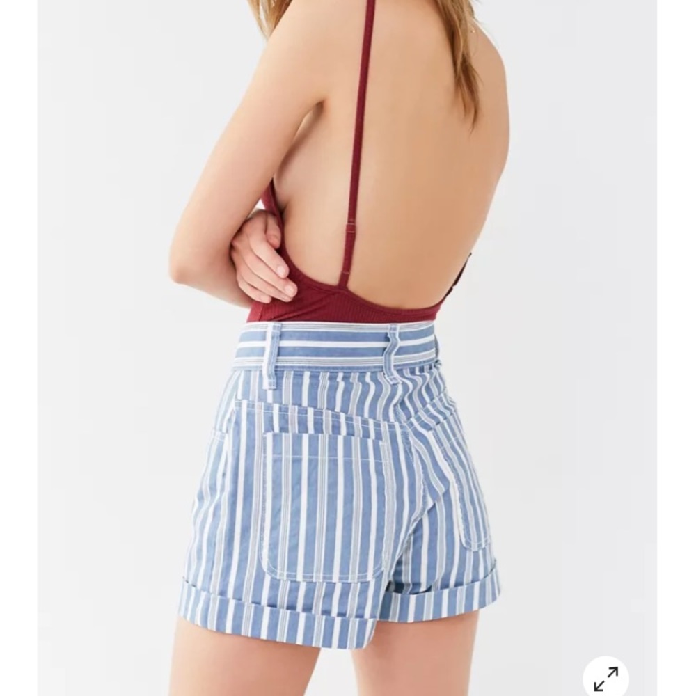 Urban Outfitters High Rise Striped shorts - Picture 6 of 9